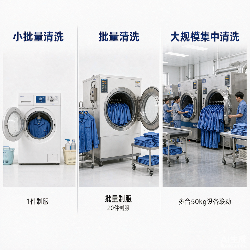 三种洗涤模式对比